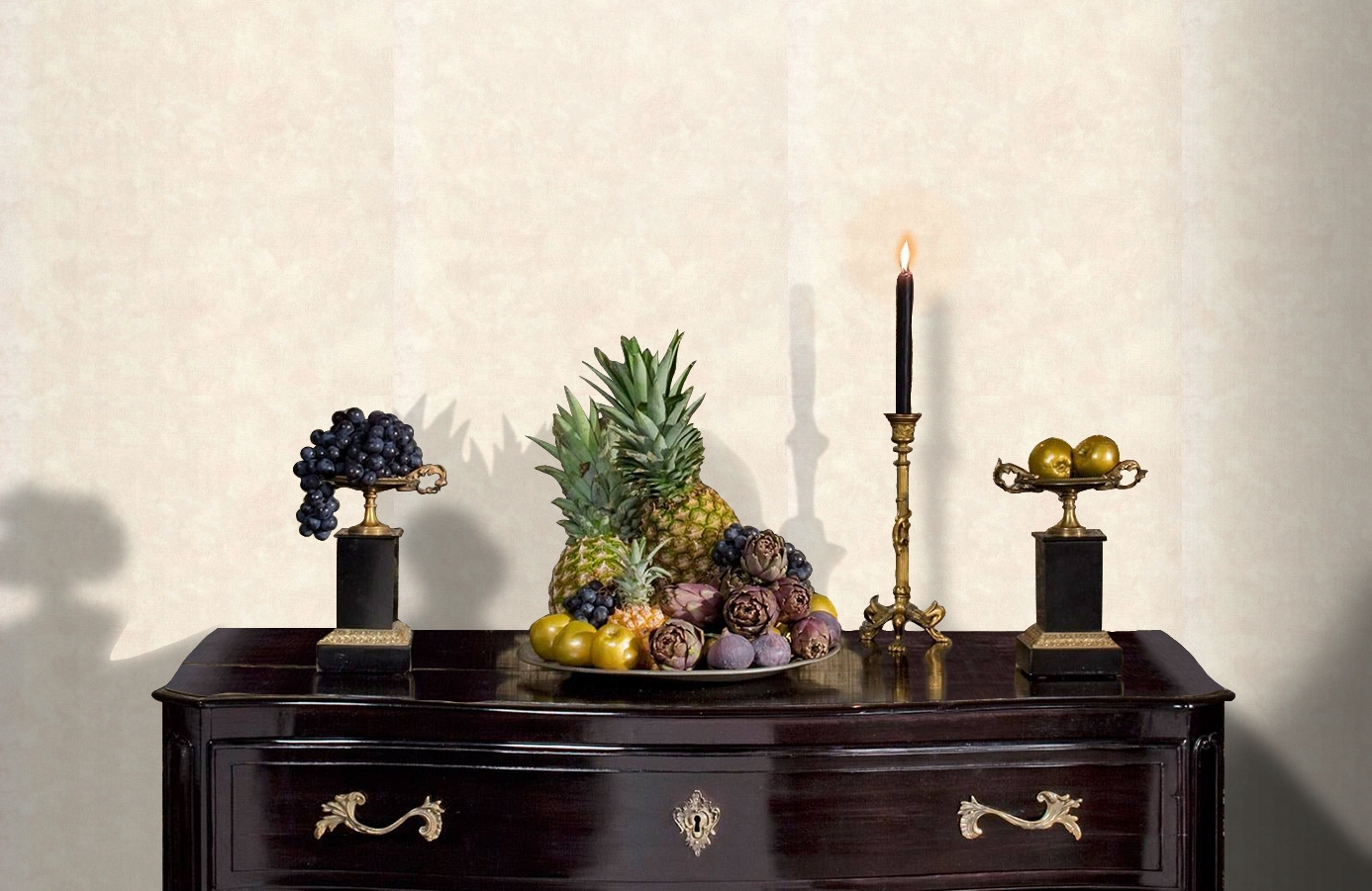 Обои 7134-01 фото в интерьере гостиной