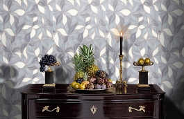 Обои 7144-03 фото в интерьере гостиной превью