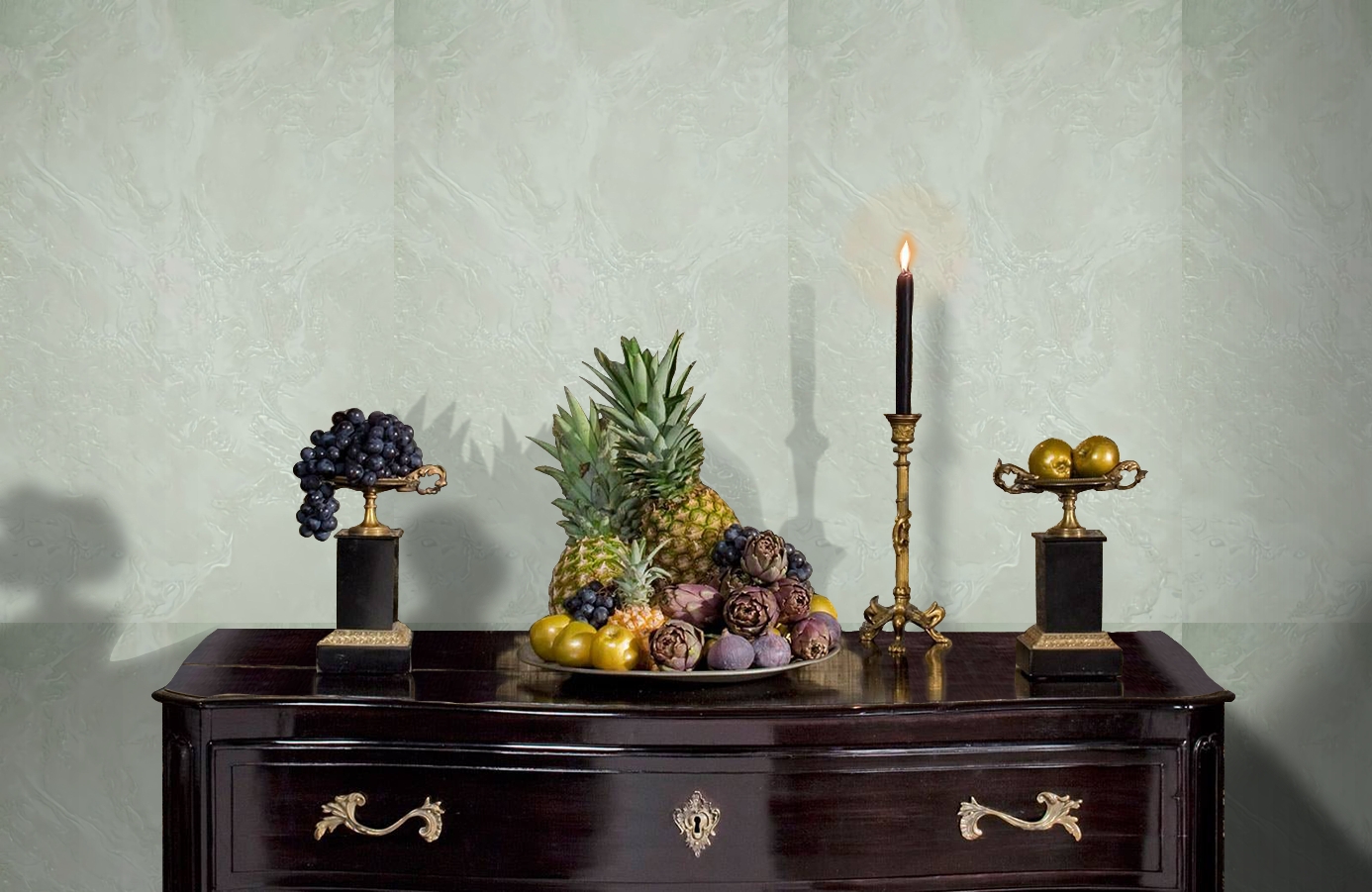 Обои 71520 фото в интерьере гостиной