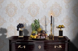 Обои 7155-24 фото в интерьере гостиной превью