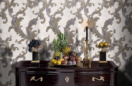 Обои 71801 фото в интерьере гостиной превью