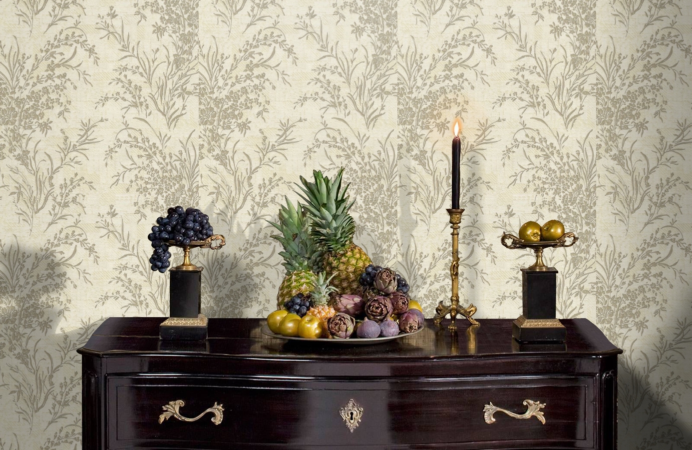 Обои 72351 фото в интерьере гостиной