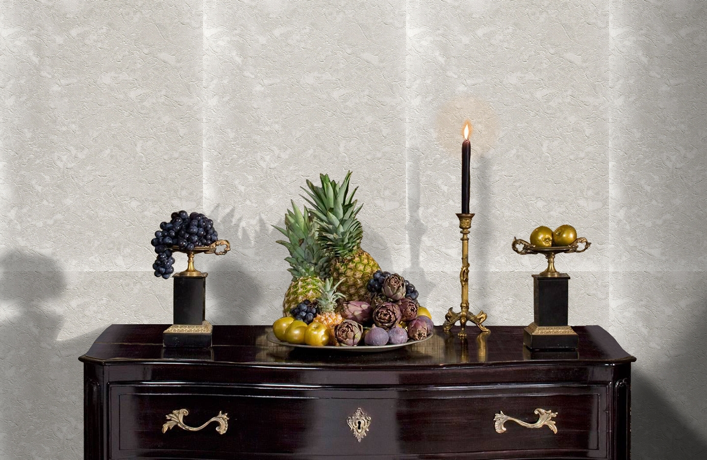 Обои 9003-00 фото в интерьере гостиной