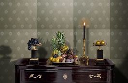 Обои DI008 фото в интерьере гостиной превью