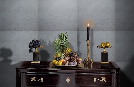 Обои DI016 фото в интерьере гостиной превью