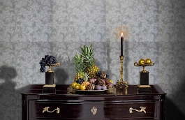 Обои DI059 фото в интерьере гостиной превью