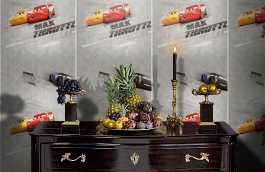 Обои E-D-005B фото в интерьере гостиной превью