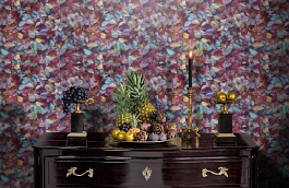 Обои E18210 фото в интерьере гостиной превью