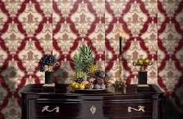 Обои R11914 фото в интерьере гостиной превью