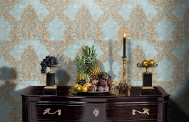 Обои R1903 фото в интерьере гостиной превью