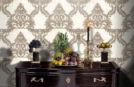 Обои R1907 фото в интерьере гостиной превью