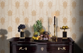 Обои R22105 фото в интерьере гостиной превью