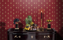 Обои R22215 фото в интерьере гостиной превью