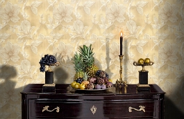 Обои R3003 фото в интерьере гостиной превью