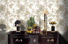 Обои R3005 фото в интерьере гостиной превью