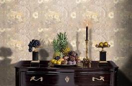 Обои R3037 фото в интерьере гостиной превью