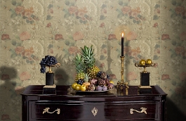 Обои R3038 фото в интерьере гостиной превью