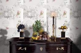 Обои 240451 фото в интерьере гостиной превью