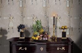 Обои 240461 фото в интерьере гостиной превью