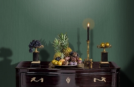 Обои TI1207 фото в интерьере гостиной превью