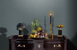 Обои UV1105 фото в интерьере гостиной превью