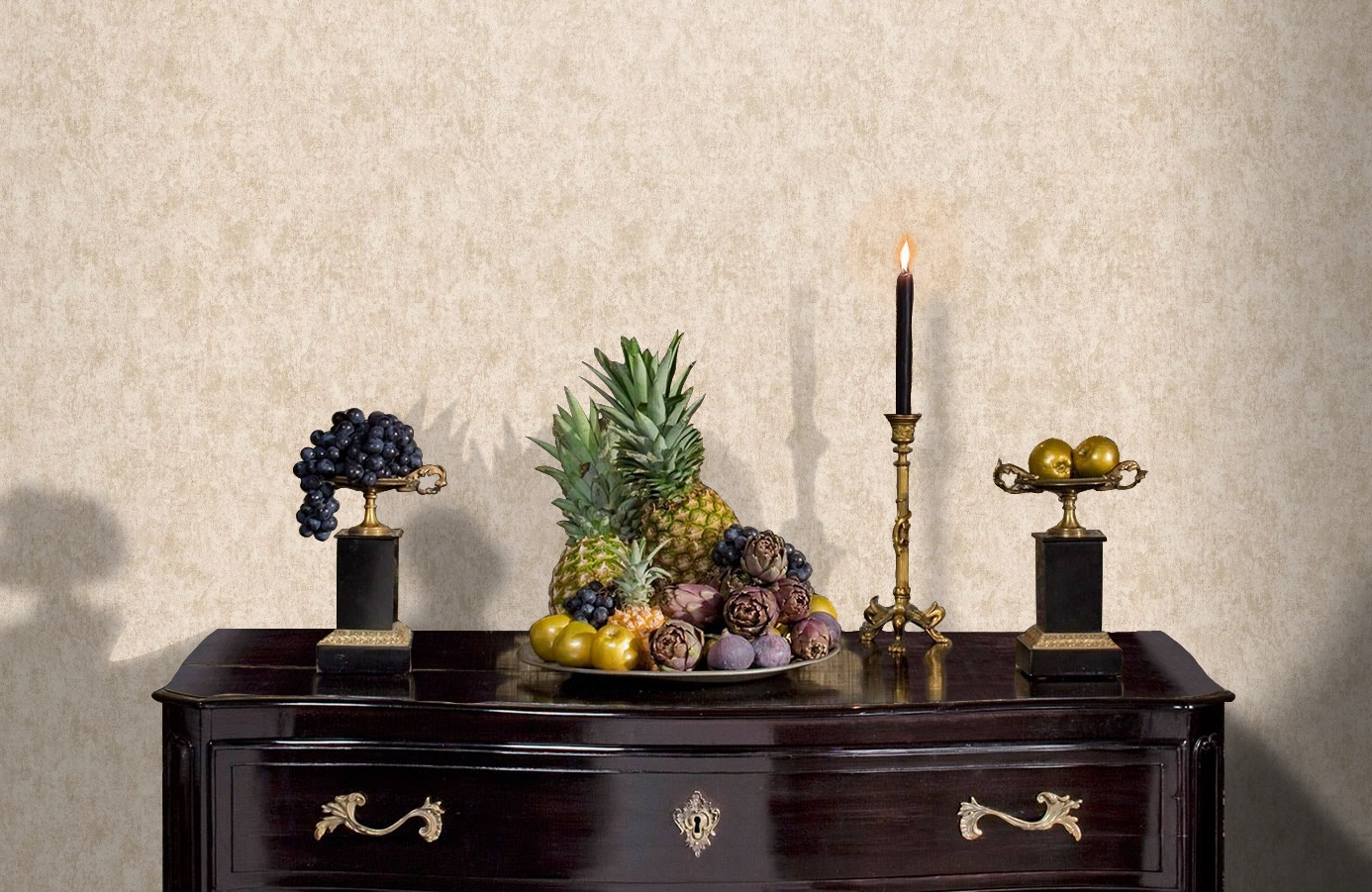 Обои VB1110 фото в интерьере гостиной