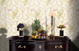 Обои VB3003 фото в интерьере гостиной превью