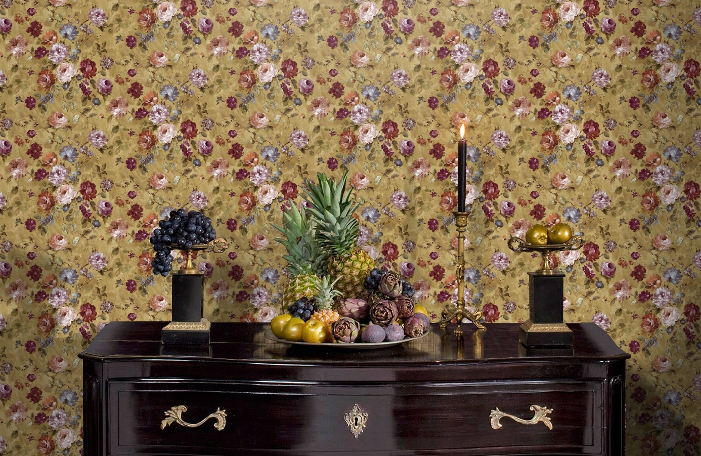 Обои VB3204 фото в интерьере гостиной Обои VB3204 фото в интерьере гостиной