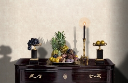 Обои VD1203 фото в интерьере гостиной превью