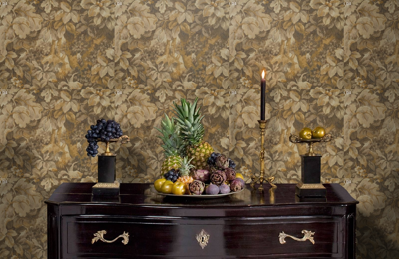 Обои 35804 фото в интерьере гостиной