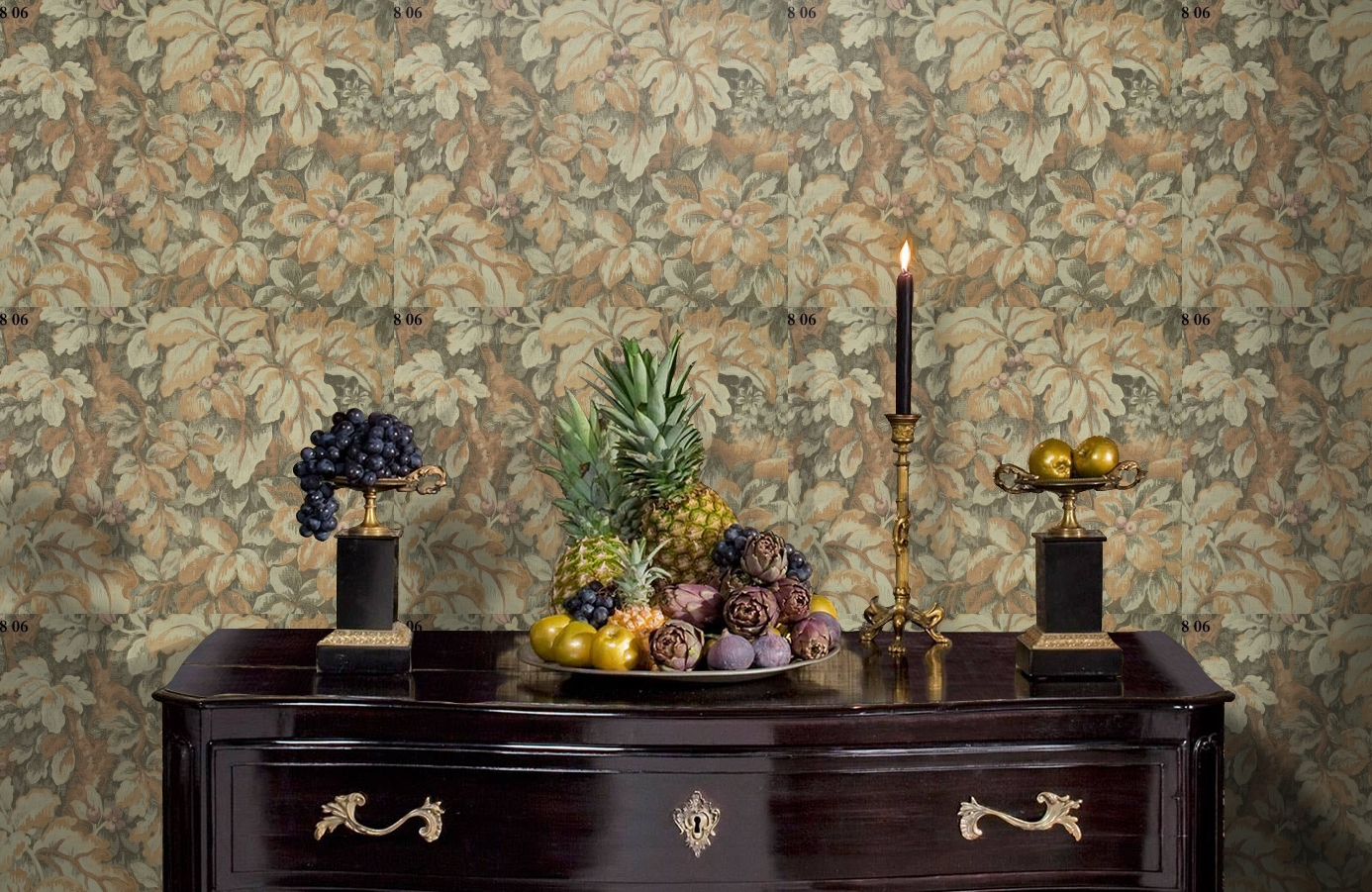 Обои 35806 фото в интерьере гостиной