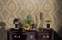 Обои 68608 фото в интерьере гостиной превью