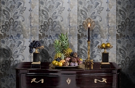 Обои 78507 фото в интерьере гостиной превью