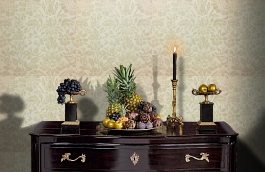 Обои 30001 фото в интерьере гостиной превью