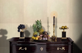 Обои 30016 фото в интерьере гостиной превью