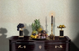 Обои 30027 фото в интерьере гостиной превью