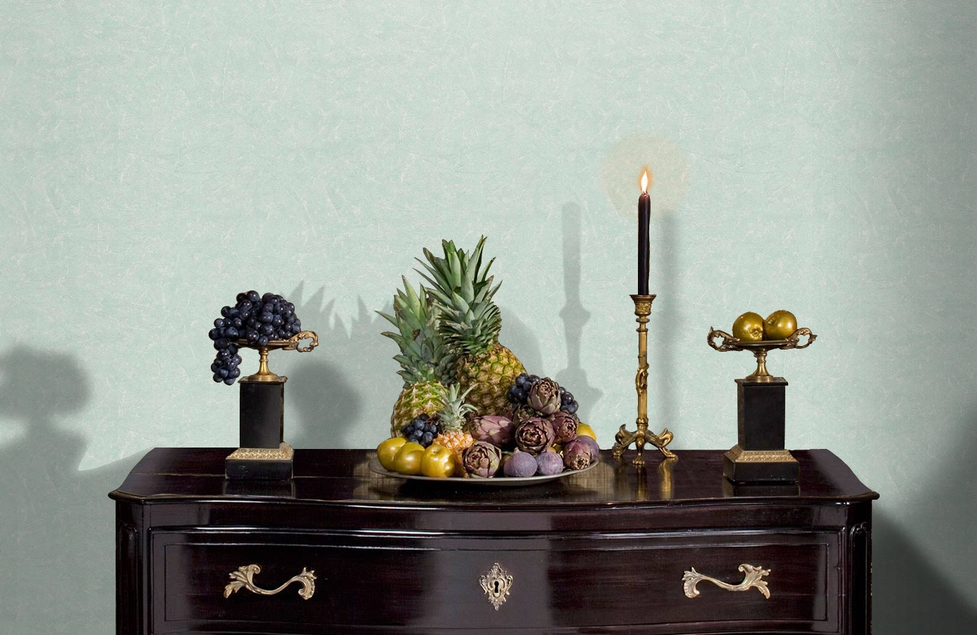 Обои 32867 фото в интерьере гостиной