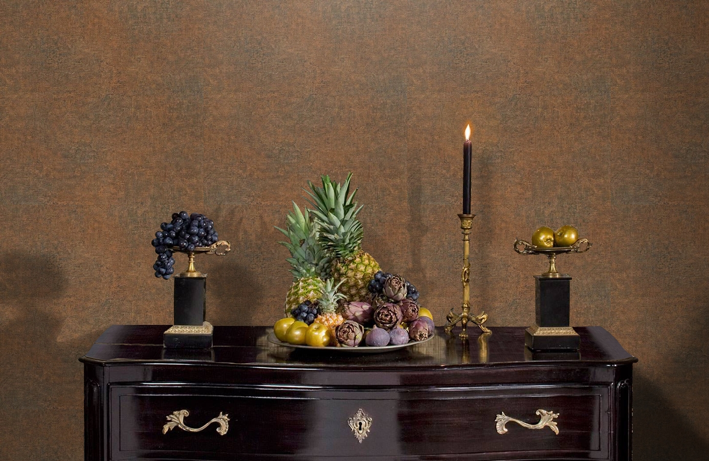 Обои 32879 фото в интерьере гостиной