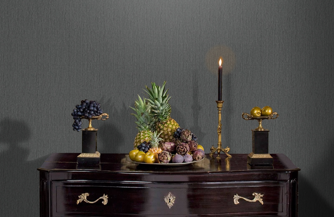 Обои 32893 фото в интерьере гостиной