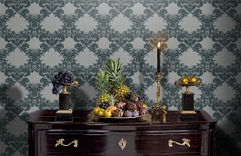 Обои 33624 фото в интерьере гостиной превью