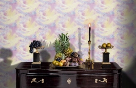 Обои 4034-8 фото в интерьере гостиной превью