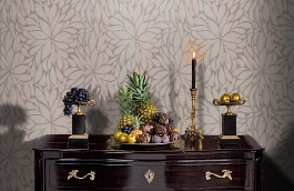 Обои 57316 фото в интерьере гостиной превью