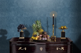 Обои 7069-20 фото в интерьере гостиной превью