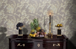 Обои 9015-12 фото в интерьере гостиной превью