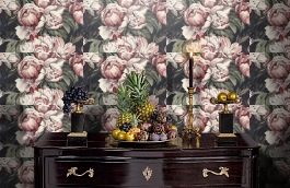 Обои 9017-22 фото в интерьере гостиной превью