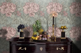 Обои 9044-15 фото в интерьере гостиной превью