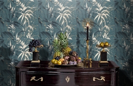 Обои 9078-20 фото в интерьере гостиной превью