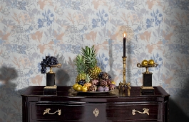 Обои 9080-11 фото в интерьере гостиной превью