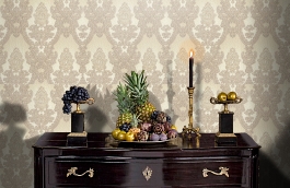 Обои 9089-01 фото в интерьере гостиной превью