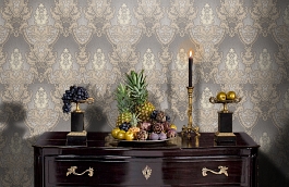 Обои 9089-11 фото в интерьере гостиной превью